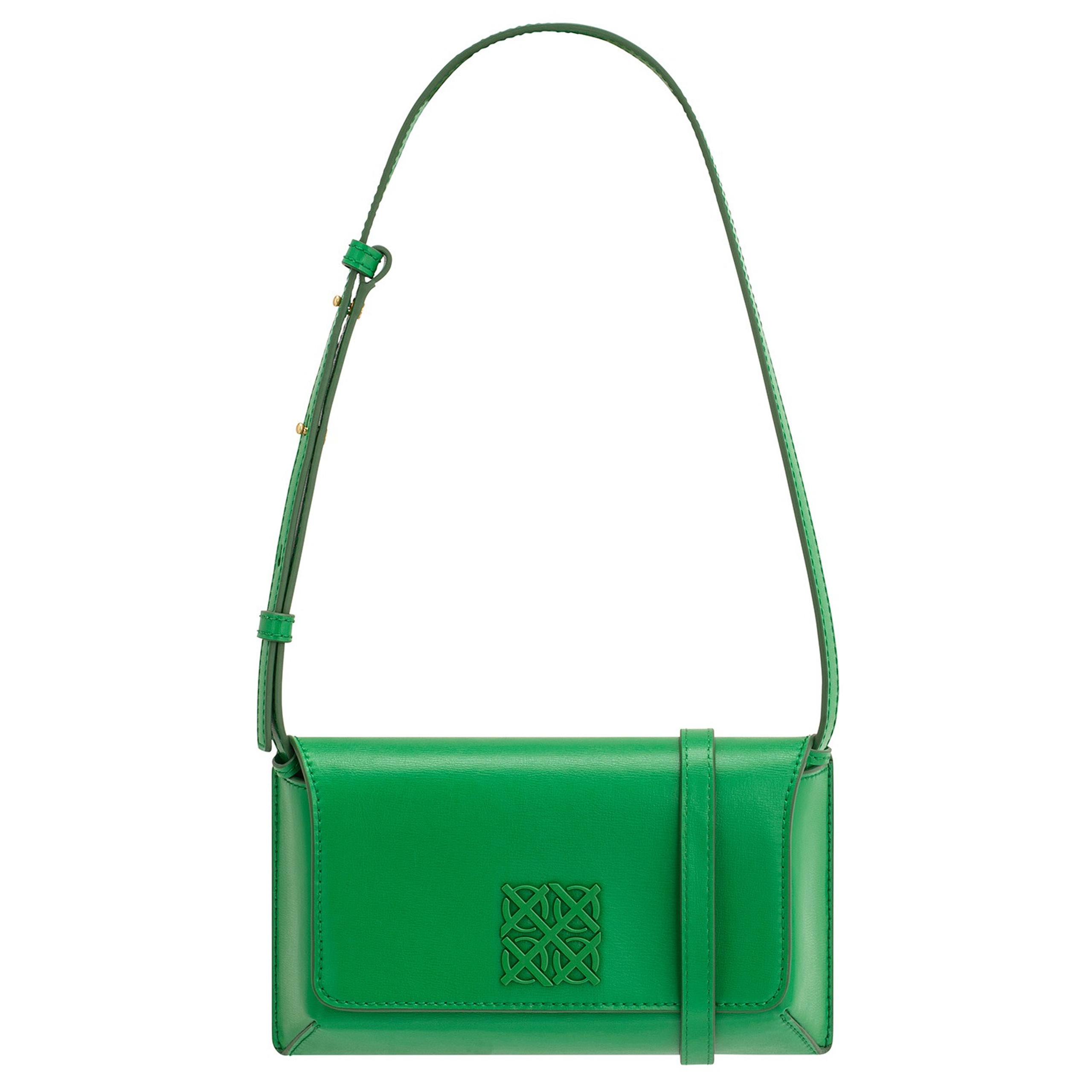 Della Small Baguette - Jewel Green | Oroton | Oroton