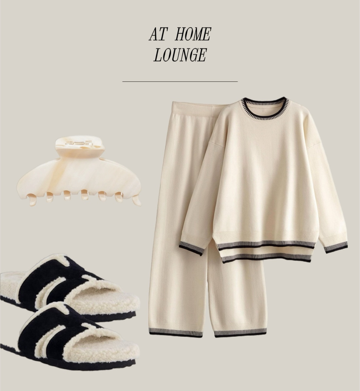 At home lounge outfit 

#LTKfindsunder50 #LTKfindsunder100 #LTKstyletip