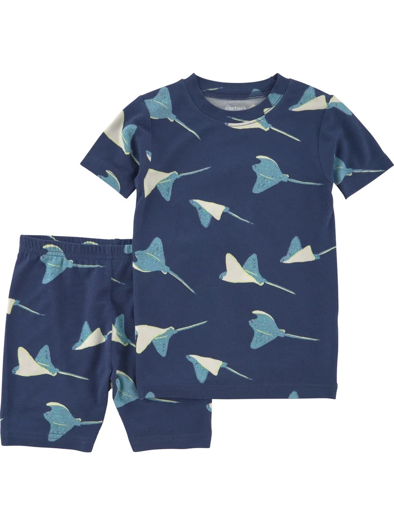 Carter's Child of Mine Baby and Toddler ComfySoft Pajama Set, 2-Piece, Sizes 12M-5T | Walmart (US)
