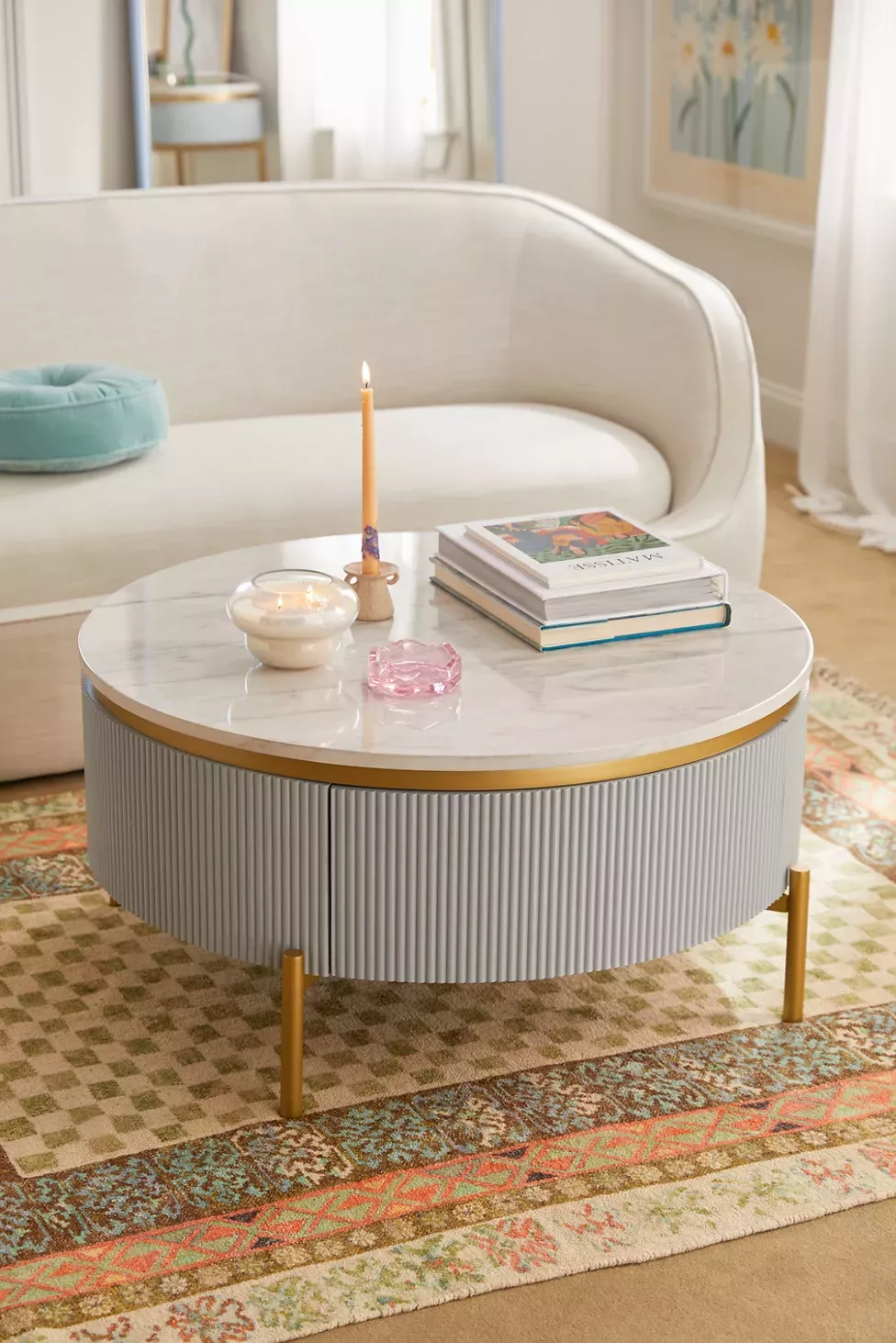 Urban outfitters deals round coffee table