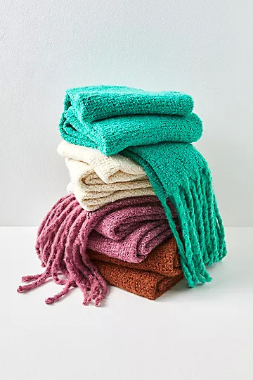 Shetland Recycled Blend Fringe Scarf | Free People (Global - UK&FR Excluded)