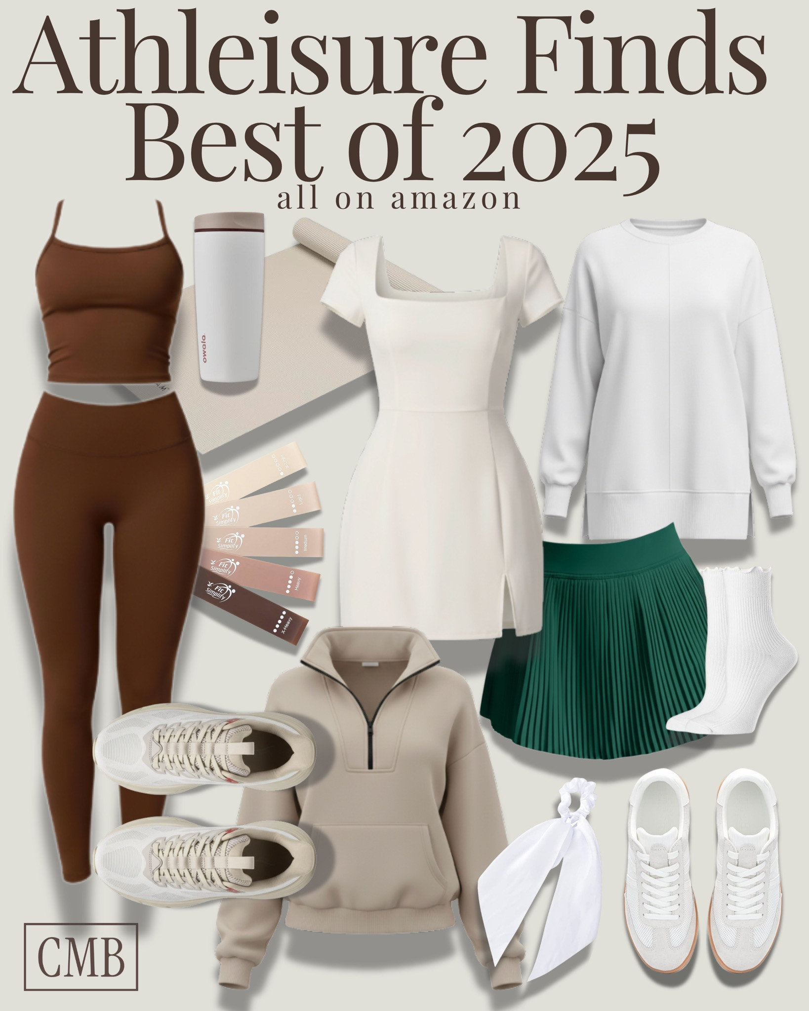 Athleisure but make it elevated ✨ My top Amazon finds of 2025 — comfy, sporty, and so chic. From everyday sets to tennis-inspired looks, these are the pieces you’ll reach for again and again.

#AmazonAthleisure #AmazonFinds2025 #AthleisureStyle #ComfyChic #SportyStyle #AmazonFashion #BestOfAmazon #EverydayStyle #WorkoutWardrobe #ChrissyMarieBlog 

 #LTKSeasonal #LTKFindsUnder50 #LTKFindsUnder100