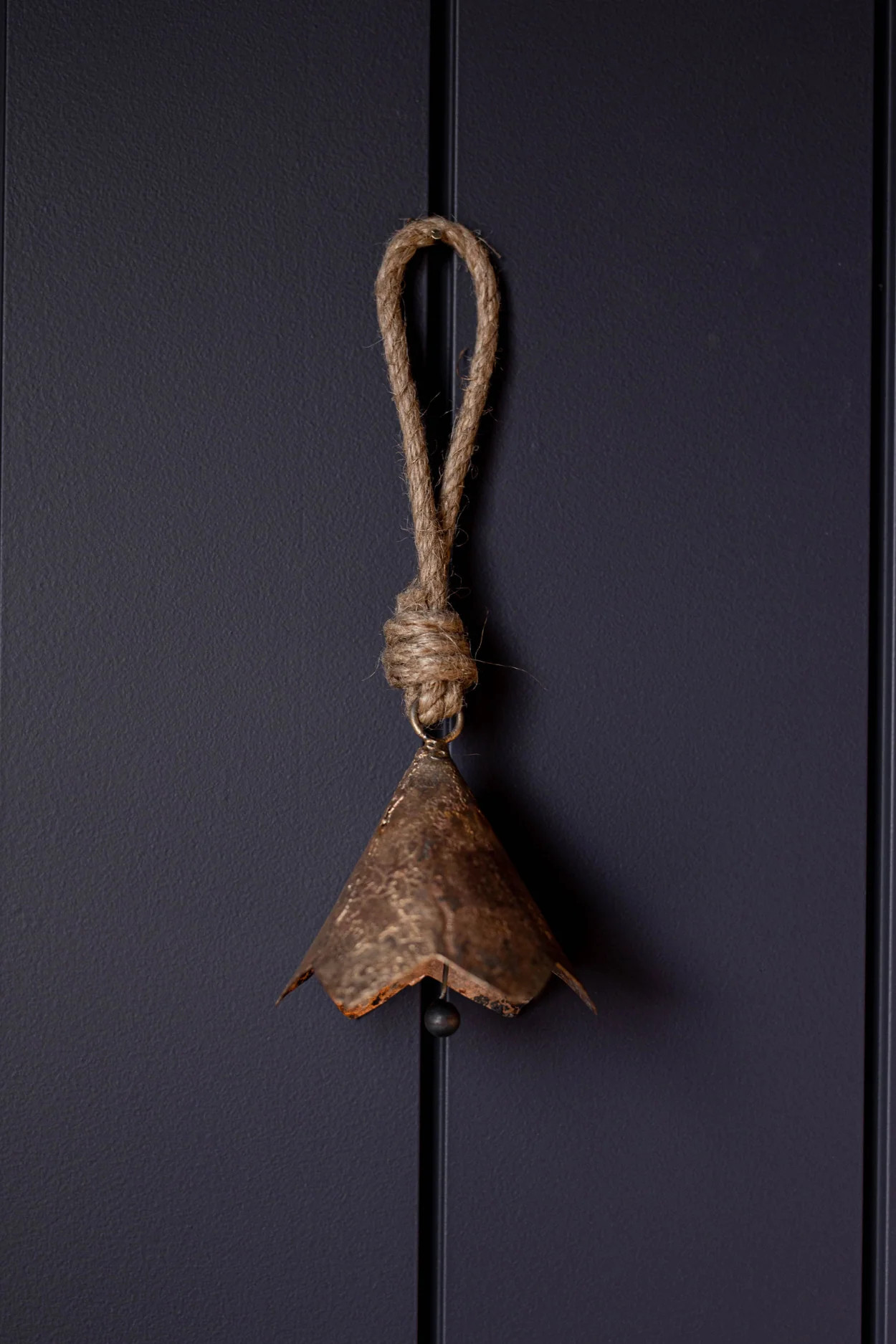 Scallop Brass Bell Ornament | By Luxe B Co. | luxe bCO