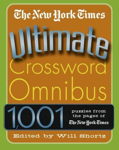 The New York Times Ultimate Crossword Omnibus: 1,001 Puzzles from The New York Times | Amazon (US)