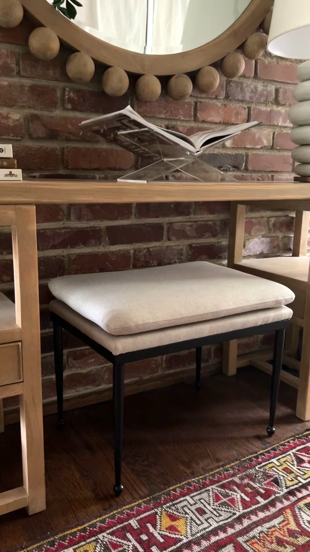 This is the first time I have ever seen this restocked! Hurry and grab it because it’s reallll good! 

Home decor, ottoman, entryway decor, stool, Target Home, studio Mcgee, upholstered stool, upholstered bench, under $100 home decor 

#LTKhome #LTKunder100 #LTKstyletip