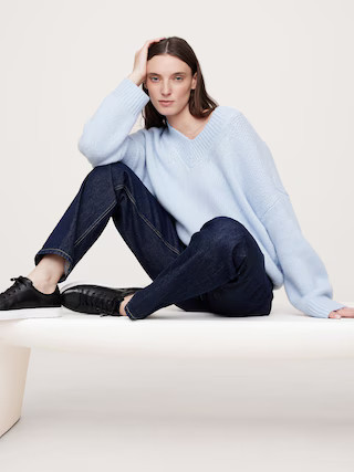 Wool-Alpaca Blend Sweater Tunic | Banana Republic (US)