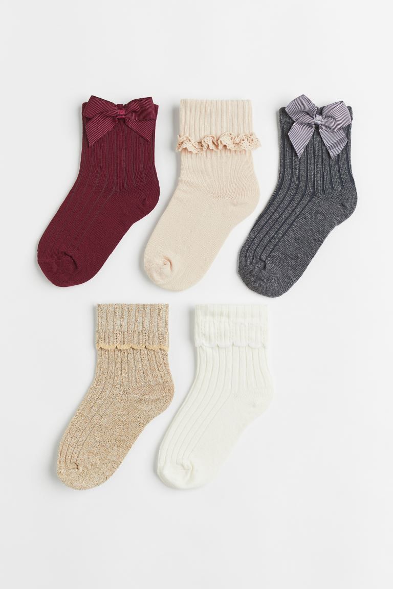 5-pack Socks | H&M (US + CA)