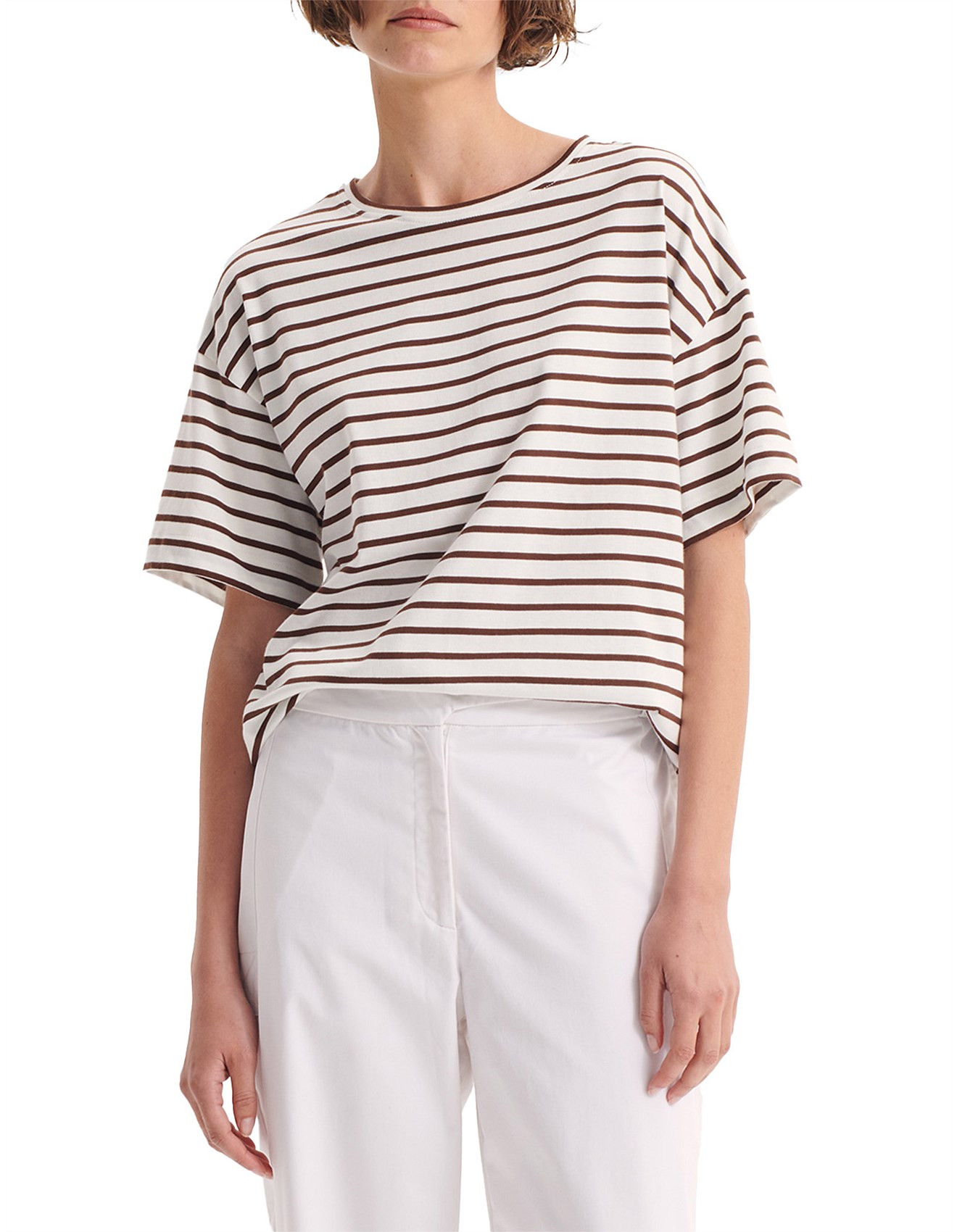 Archie Stripe Tee | David Jones (Australia & New Zealand)
