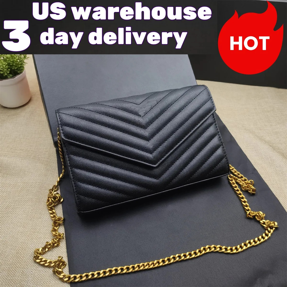 High Quality Luxury Designer Bag Caviar Shoulder Crossbody Bags Purses Designer Woman Handbag Wom... | DHGate