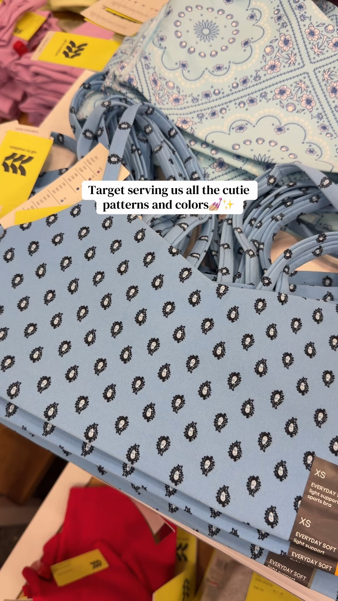 The temptation was real with all these cute colors and patterns 😩🥹 Target, Target clothes, New at Target, Athletic sets, Athletic Wear, Workout clothes, Workout sets.

#LTKActive #LTKfitnessgoals #LTKootd