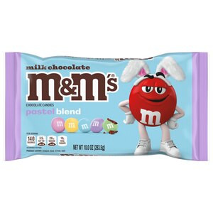 M&M'S Milk Chocolate Pastel Blend Easter Candy Bag, 10 OZ | CVS Health
