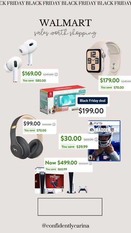 Electronic sales at Walmart! So many great holiday gift ideas - especially the Apple products!

#LTKCyberWeek #LTKGiftGuide #LTKsalealert