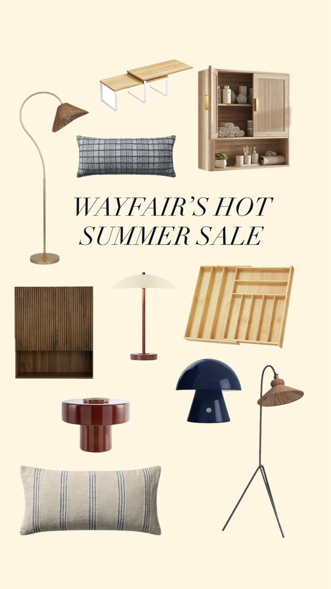#Ad Y’all Wayfair is having their Hot Summer Sale right now and all these pieces are on a DEEP discount…if you’re looking to make some upgrades to your home - let this be your sign to head to Wayfair :) @Wayfair #Wayfair #ad #WayfairPartner