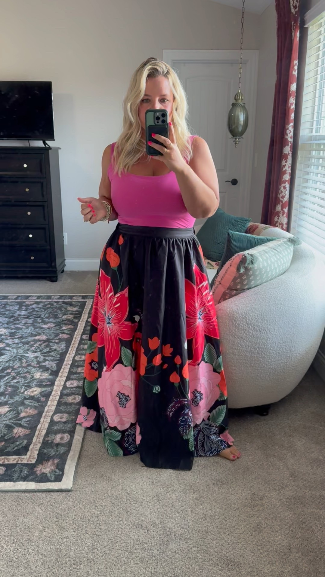 This floral maxi skirt is everything! Comes in a bunch of color ways and is petite friendly (I’m 5’2”), runs a bit large, I’d size down . I also linked all my other SHEIN finds I loved (I tried over 20 pieces & found several amazing ones!) 

#LTKFindsUnder50 #LTKMidsize #LTKPetite