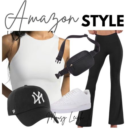 Amazon Athleisure! High rise flare leggings, fitted tank, belt bag, sneakers, and baseball cap! 

amazon, amazon find, amazon finds, found it on amazon, amazon style, amazon fashion, amazon spring, amazon summer, amazon tops, amazon look, amazon shopping, colorful, bag, hand bag, tote, tote bag, oversized, shoulder bag, backpack, belted bag, belt bag, hat, cap, baseball cap, leggings, flat leggings, sneakers, fashion sneaker, shoes, tennis shoes, athletic shoes,  

#LTKshoecrush #LTKFind #LTKstyletip