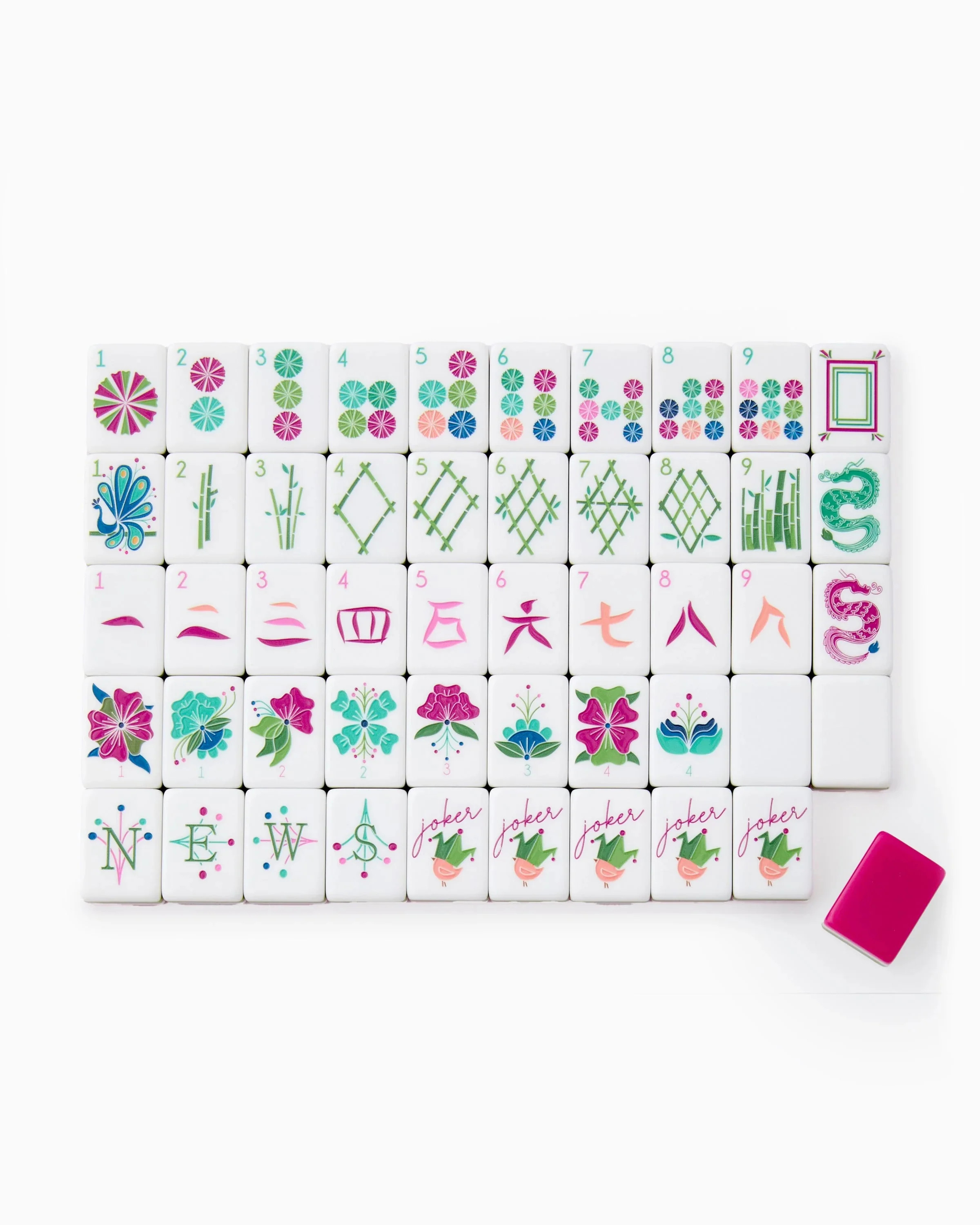 Dandy Mahjong Tiles | Outrageous Interiors + Design
