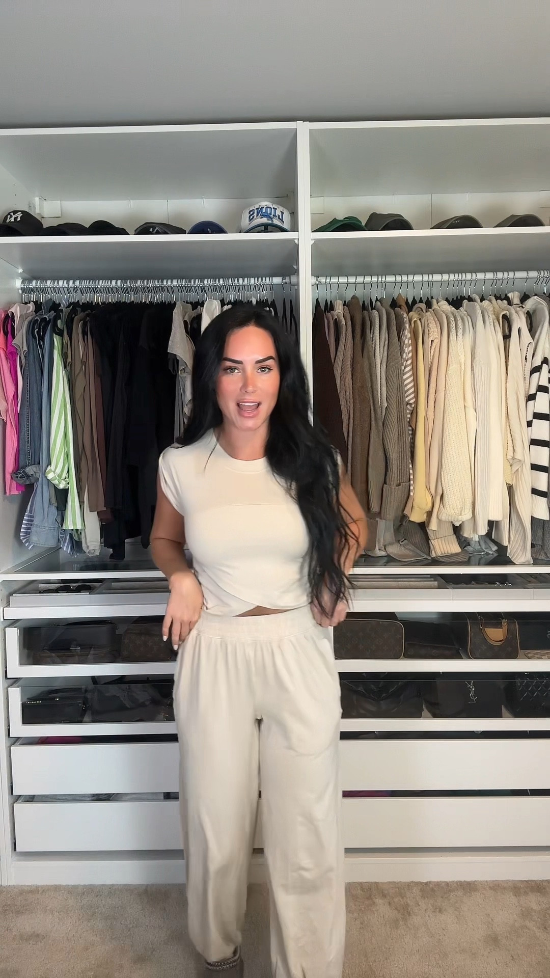 Such a cute FP movement outfit for fall 🤎 styled with a long cardigan would be perfect 

I’m wearing a size small! 
I’m 5’7, 145lbs, 32DD

FP movement, free people, fall fashion, fall outfits, matching sets, comfy outfits, lounge wear, cute sets 

#LTKShoeCrush #LTKStyleTip #LTKVideo