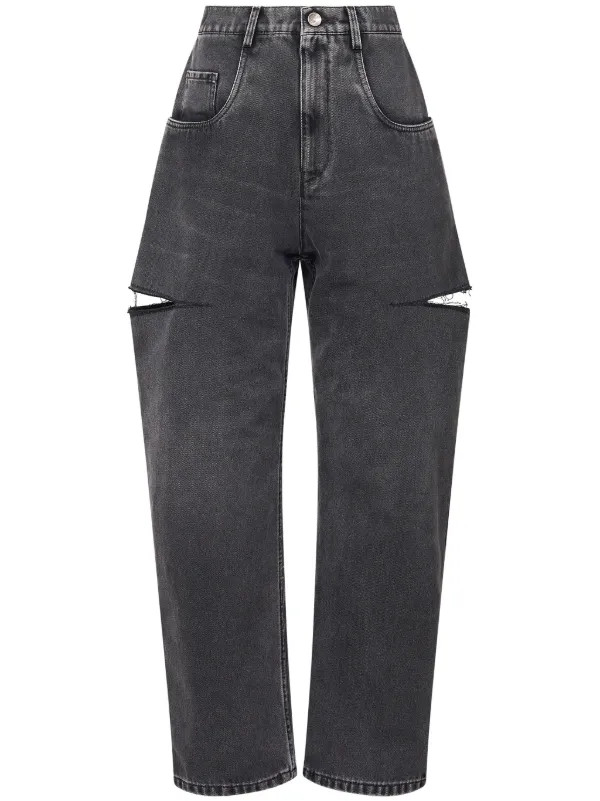 Maison Margiela high-rise Tapered Jeans - Farfetch | Farfetch Global