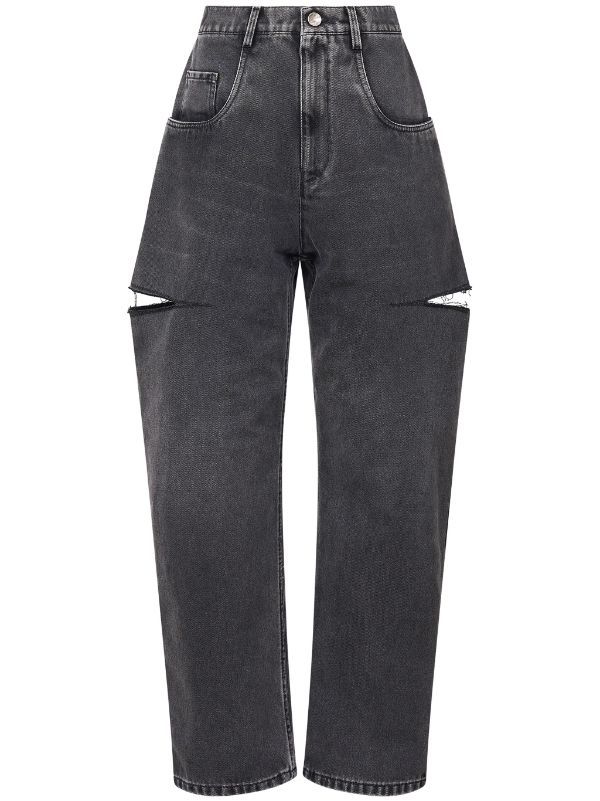 high-rise tapered jeans | Farfetch Global