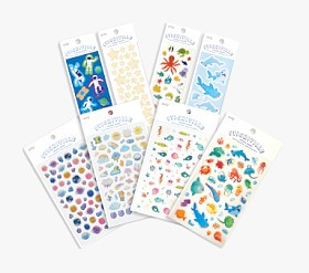 Ooly Outerspace &amp; Under the Sea Sticker Set | Pottery Barn Kids