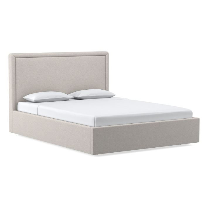 Emmett Border Tufted Low Profile Bed | West Elm (US)