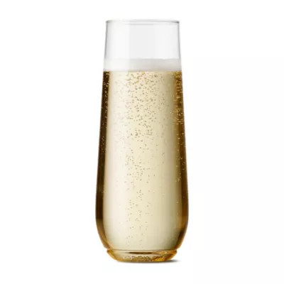 TOSSWARE™ Unbreakable 9 oz. Stemless Plastic Champagne Flutes | Bed Bath & Beyond
