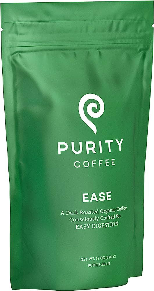 Purity Coffee EASE Dark Roast Low Acid Organic Coffee - USDA Certified Organic Specialty Grade Ar... | Amazon (US)