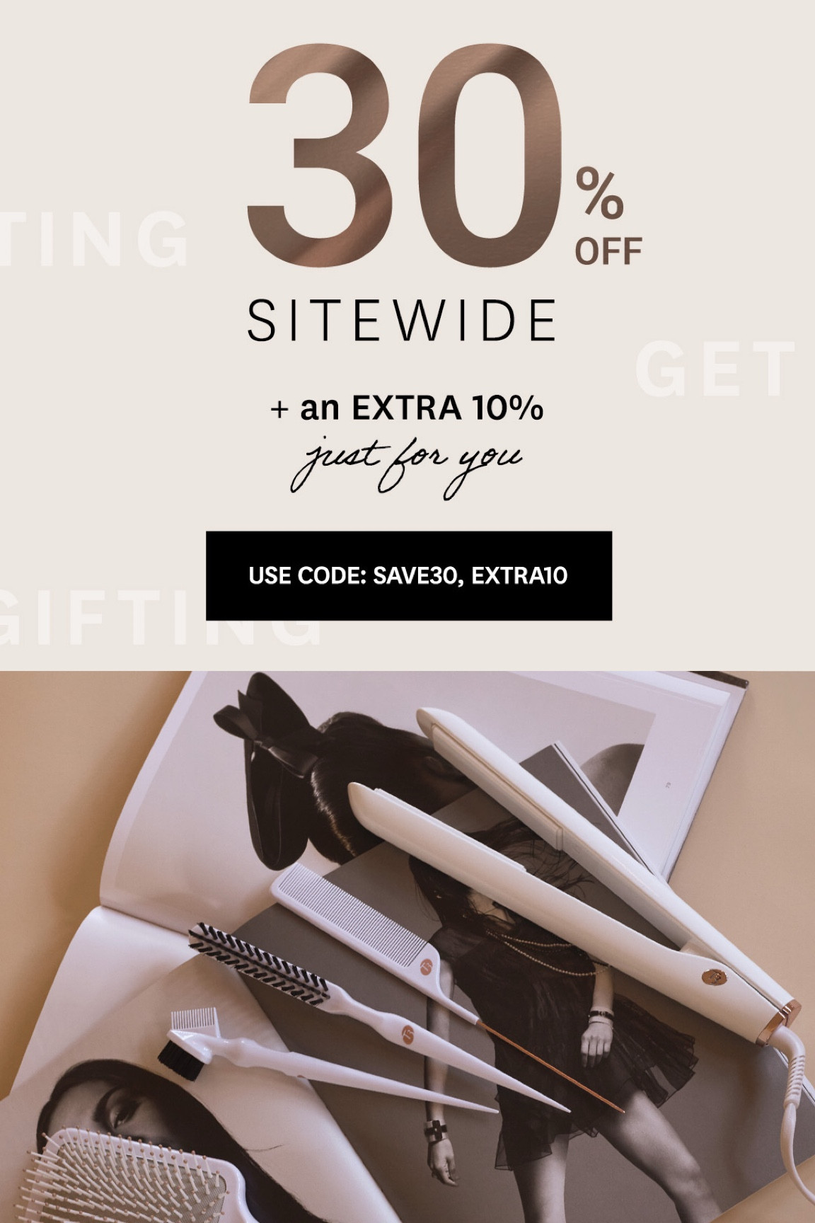 Sale Alert! My favorite hot tool brand T3 is doing 30% off with code, plus another 10% off stackable code! I have a T3 hairdryer, the interchangeable curling wand, a flat iron, the airebrush duo, the heated brush and the aire 360 - I LOVE them all!!! These tools are high quality and last years (going on 7 with my hair dryer and flat iron!) Perfect Christmas gift idea

#LTKHoliday #LTKSaleAlert #LTKGiftGuide