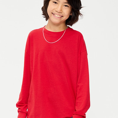 Long-Sleeve Waffle-Knit T-Shirt for Boys | Old Navy (US)