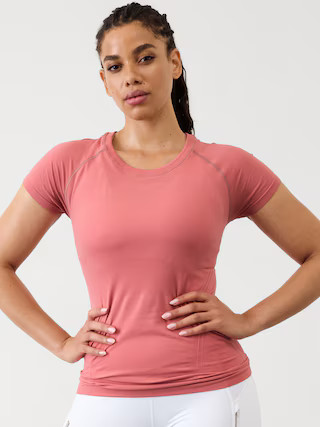 Momentum Seamless Tee | Athleta