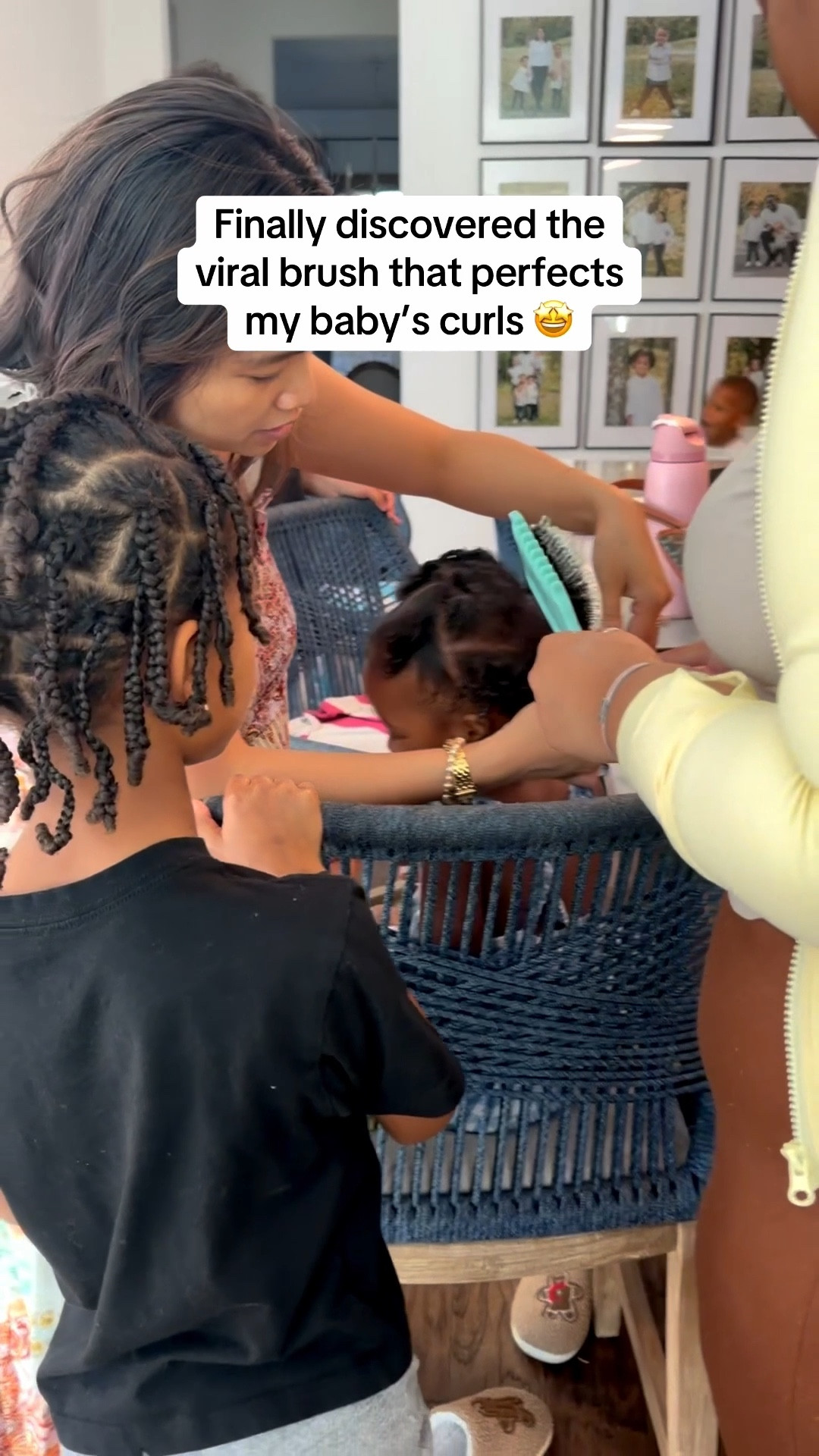 And I will NEVER go back. I love it gimme 14 of em 😍 #babycurls #curlyhair 