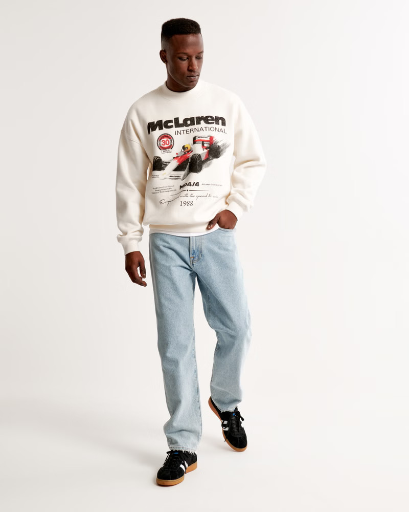 McLaren Graphic Crew Sweatshirt | Abercrombie & Fitch (US)