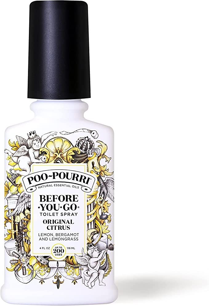 Poo-Pourri Before-You- go Toilet Spray, 4 Oz, Original Citrus | Amazon (US)