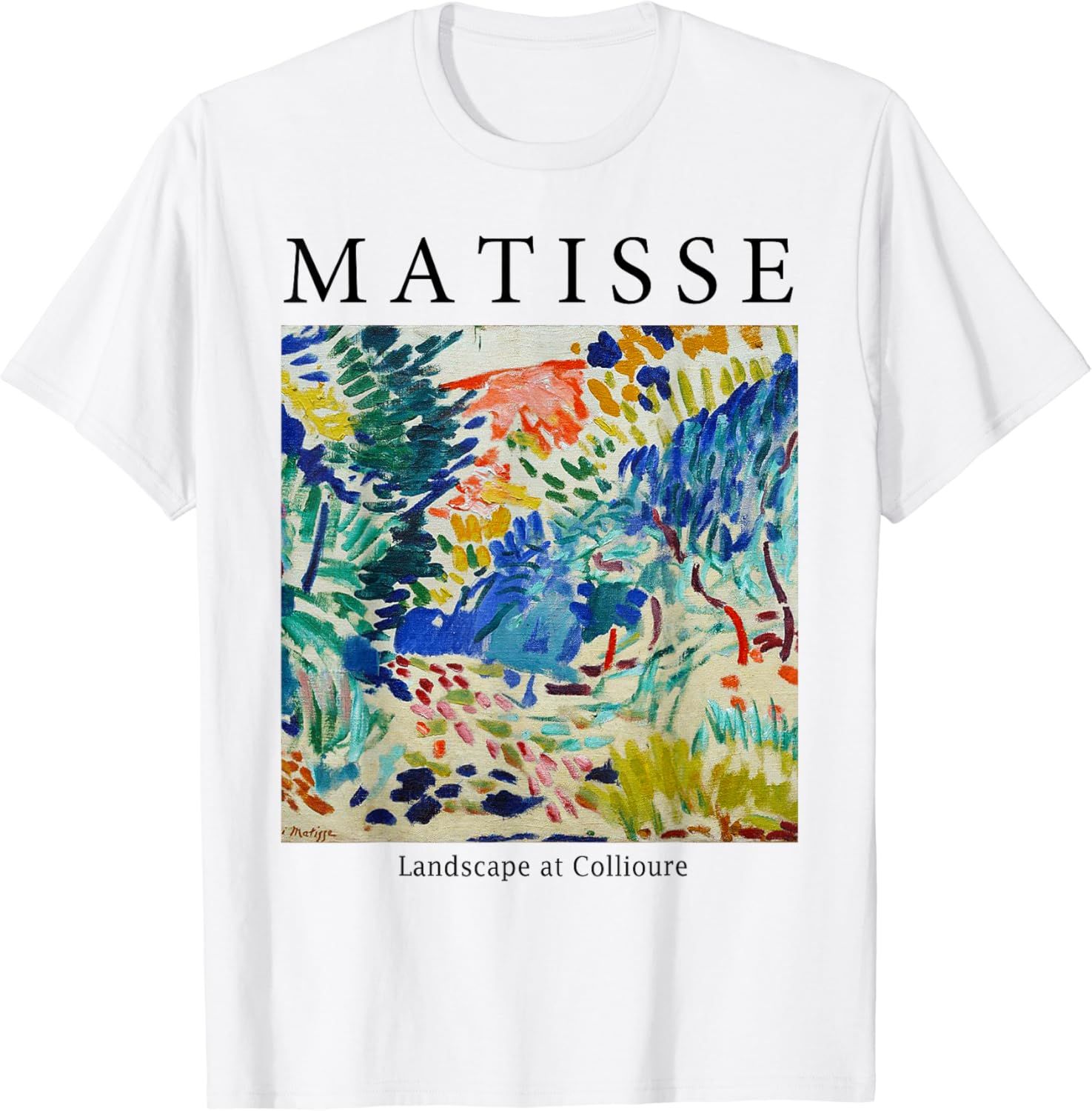 Henry Matisse Art lover landscape at collioure T-Shirt       Send to LogieInstantly adds this pro... | Amazon (US)