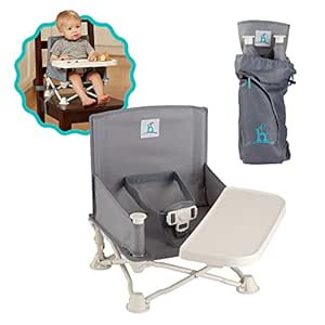 Hiccapop OmniBoost Travel Booster Seat with Tray for Baby, Dining Table, Camping, Beach, Grandma... | Amazon (US)