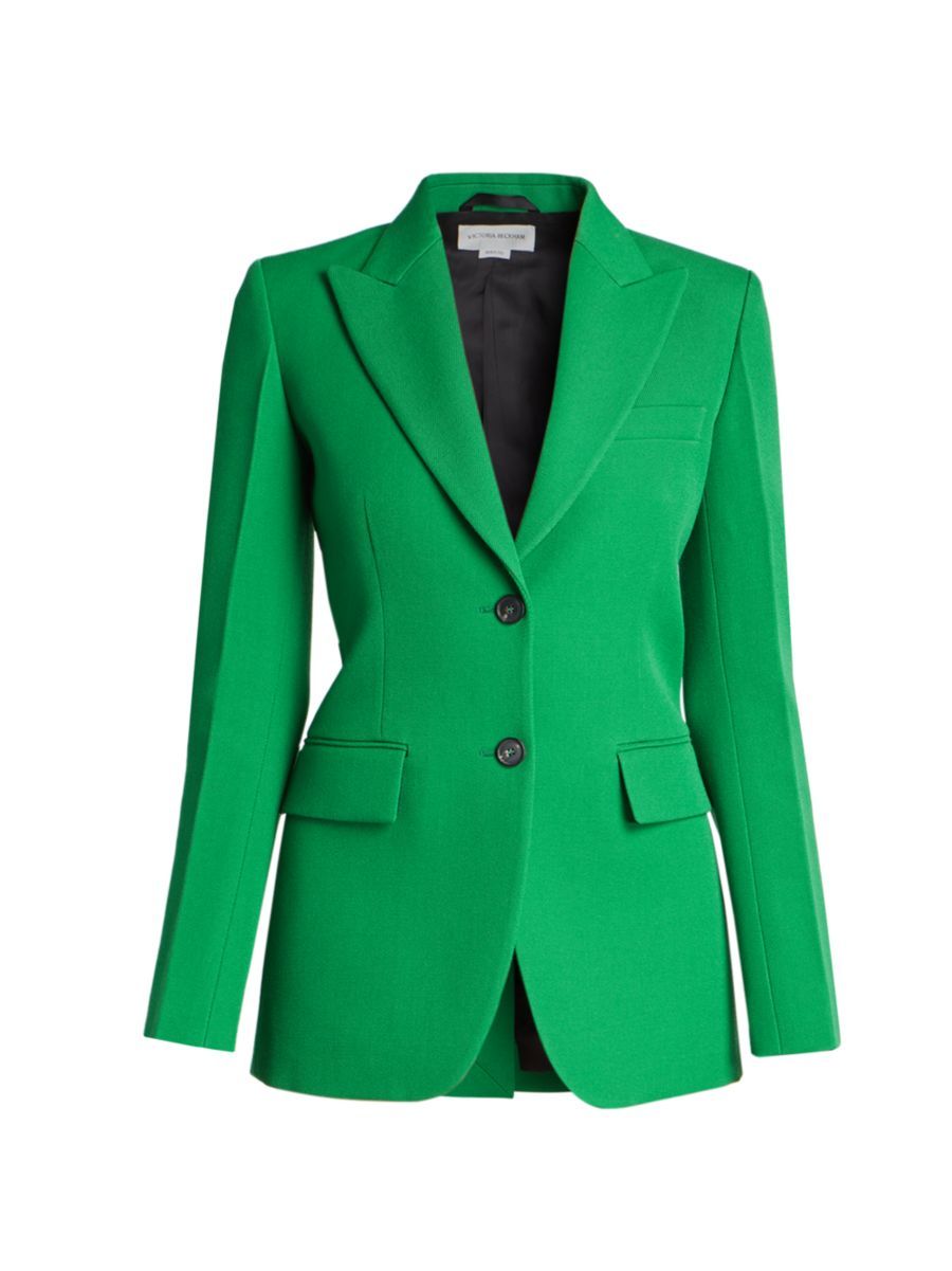 Victoria Beckham Single-Breasted Blazer | Saks Fifth Avenue