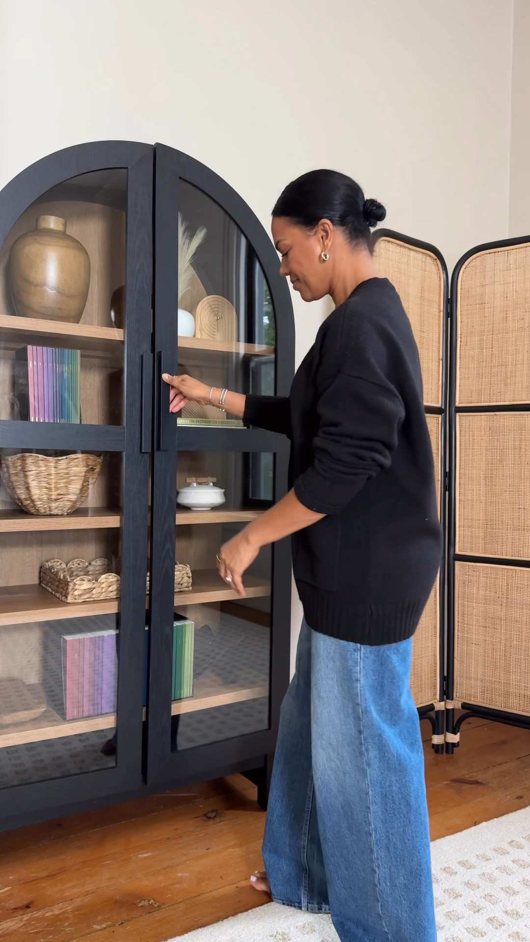 I finally got my hands on some of these @walmart home gems and they’re perfect! #WalmartPartner What do you have your eyes on? The cabinet and chaise have been on my mind since I first laid eyes on them! #Walmart #Walmarthome

#LTKHome