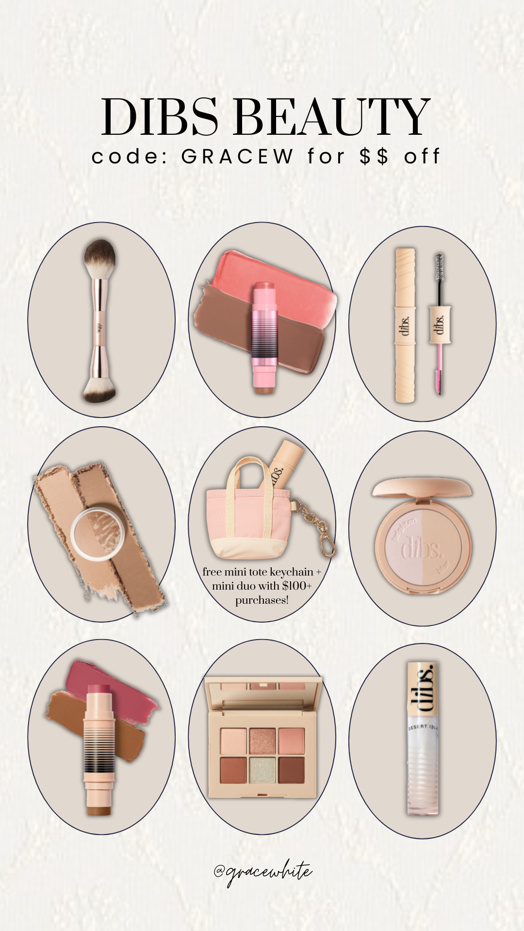 DIBS Beauty on sale w code: GRACEW

dibs, dibs beauty, beauty sale, sale, sale alert, sale finds, beauty on sale, make up, make up on sale, Grace White 

 #LTKGiftGuide #LTKSaleAlert #LTKBeauty