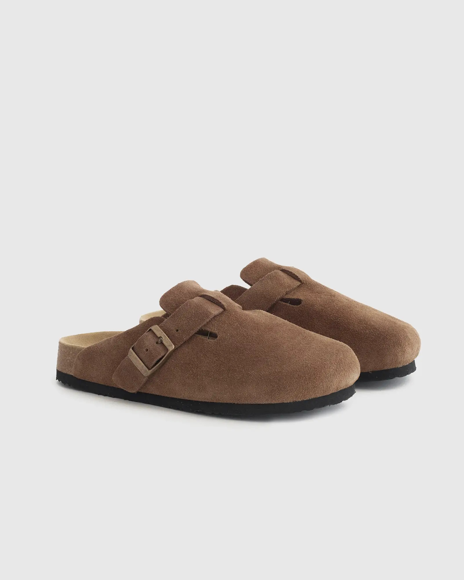 Water Repellent Suede Clog Mule | Quince