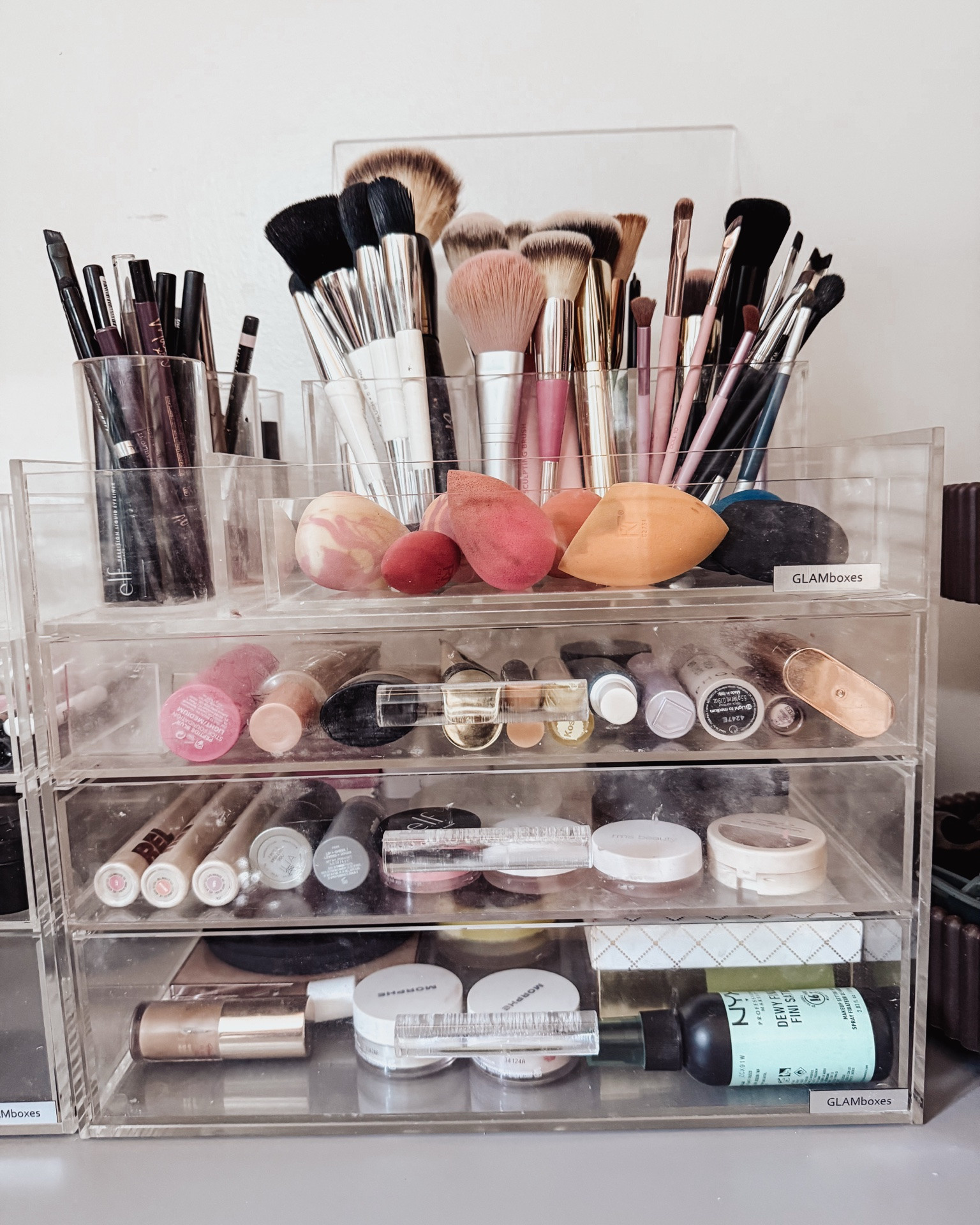 Bathroom organizer | makeup organizer | clear drawers | skincare organizer | nesting | #qvc | amazon | storage ideas | glam boxes

#LTKmomlife #LTKOver40 #LTKBeauty