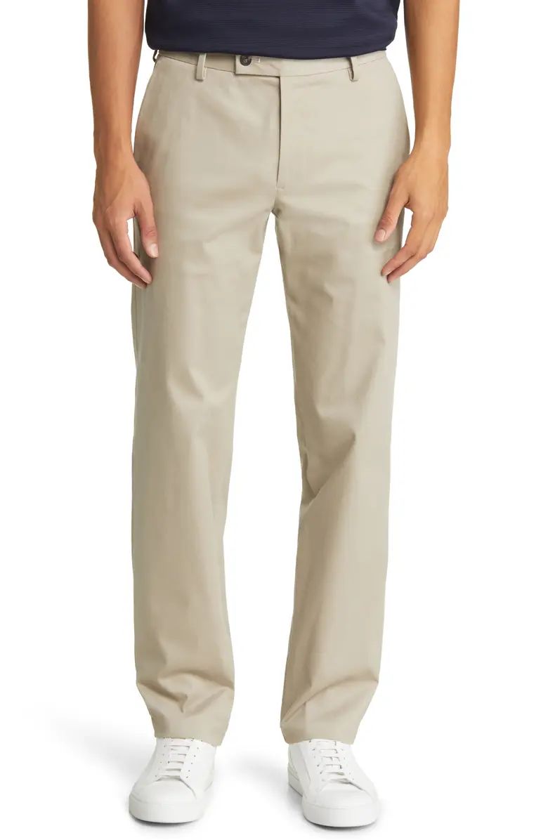 Motion Brushed Stretch Cotton Chinos | Nordstrom