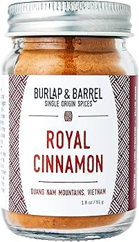 Burlap & Barrel Royal Cinnamon – Intense Sweetness & Spiciness of Vietnamese Cinnamon Powder & ... | Amazon (US)