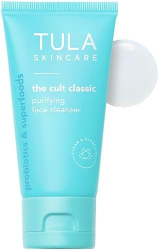 TULA Skin Care Cult Classic Purifying Face Cleanser - Gentle and Effective Face Wash, Makeup Remo... | Amazon (US)