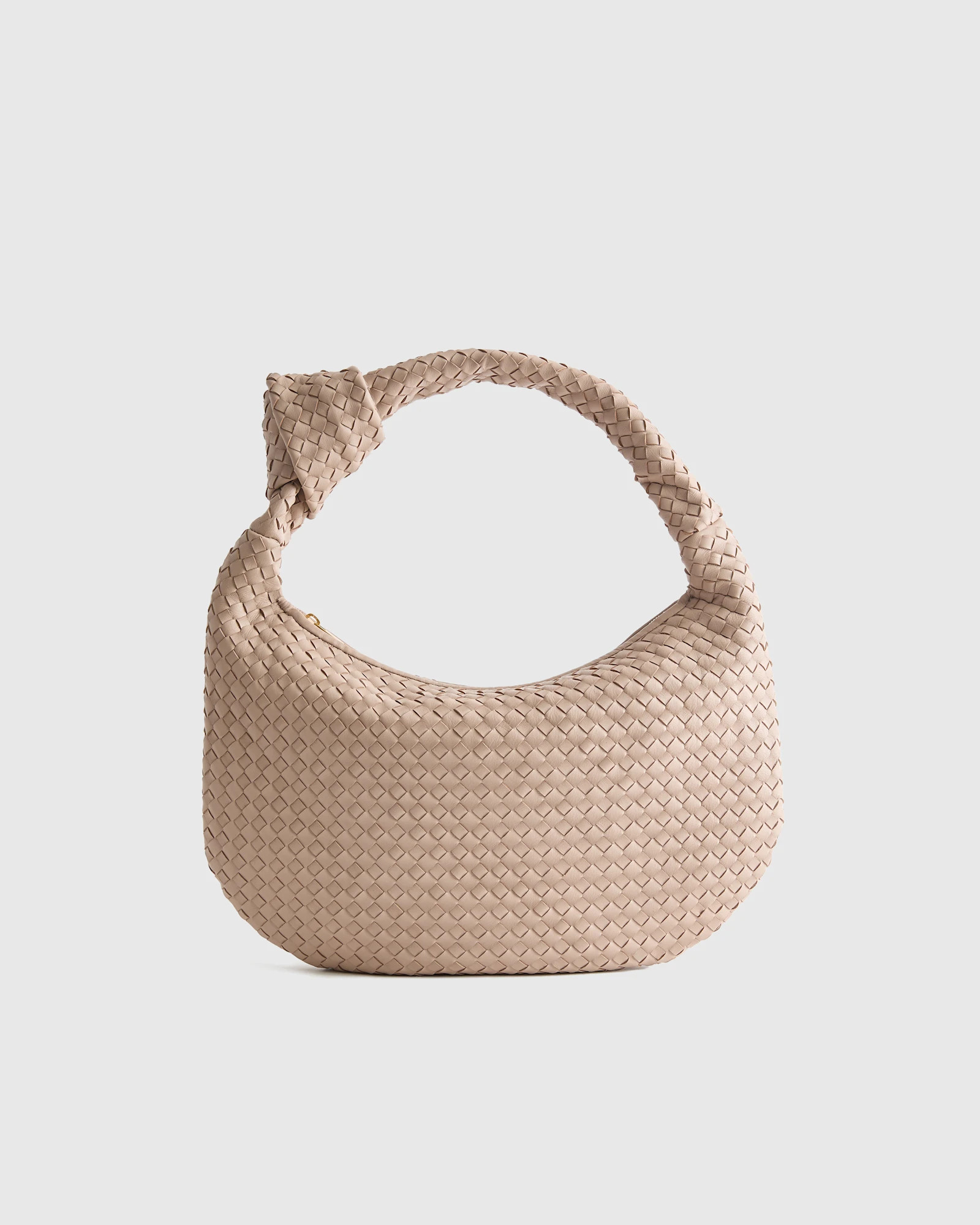 Italian Leather Handwoven Slouchy Shoulder Bag | Quince