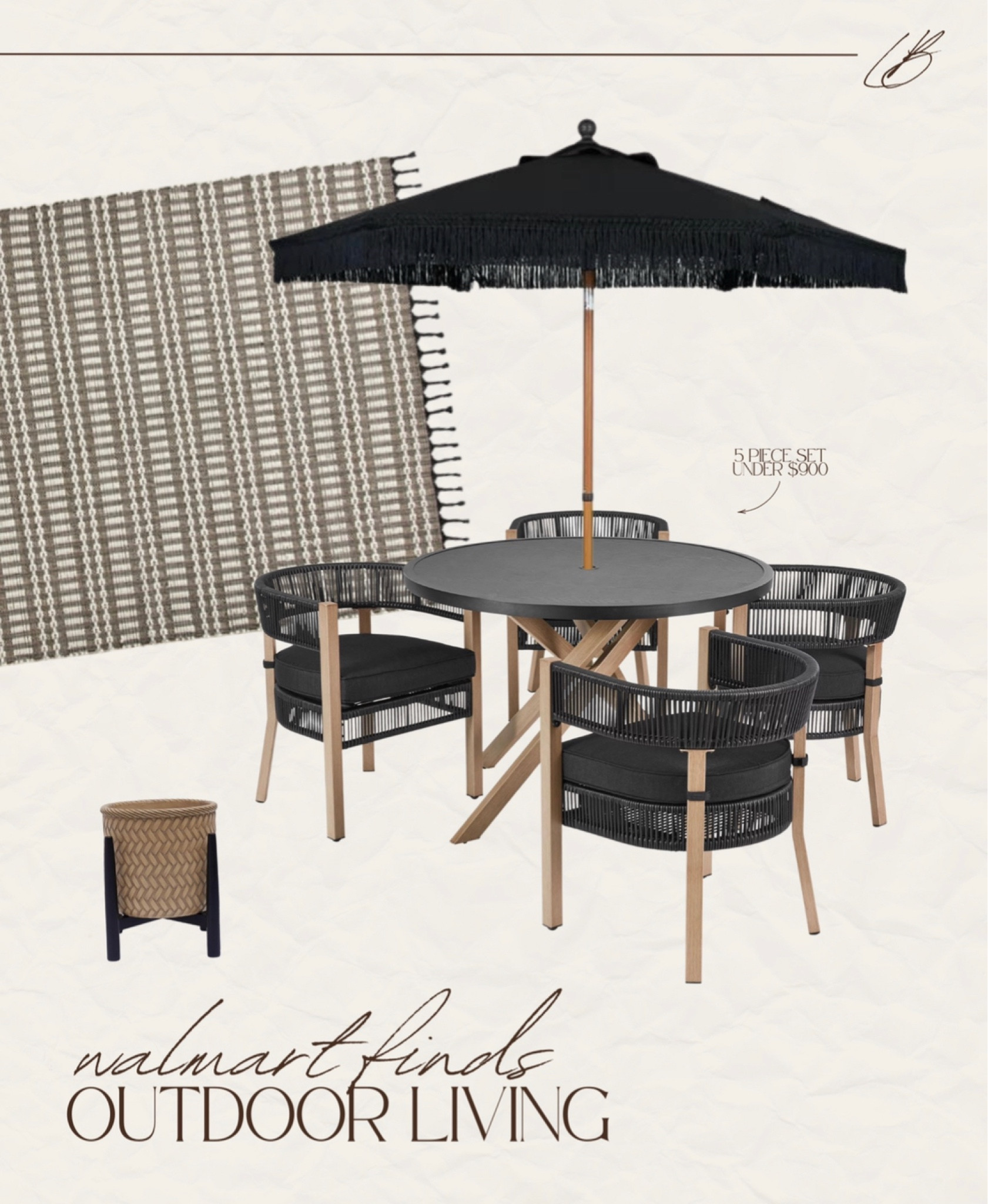 Walmart patio finds! 

Lee Anne Benjamin 🤍

#LTKsalealert #LTKhome #LTKunder100