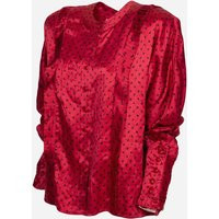 Nina Ricci Charm - Polka Dots Silk Shirt | Etsy (US)