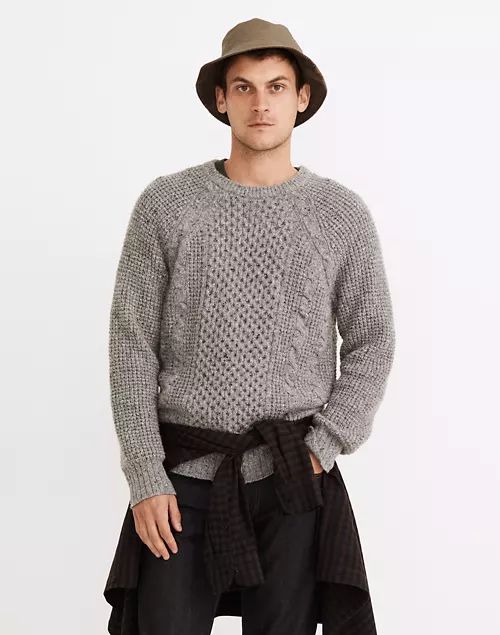 Donegal Cableknit Fisherman Sweater | Madewell