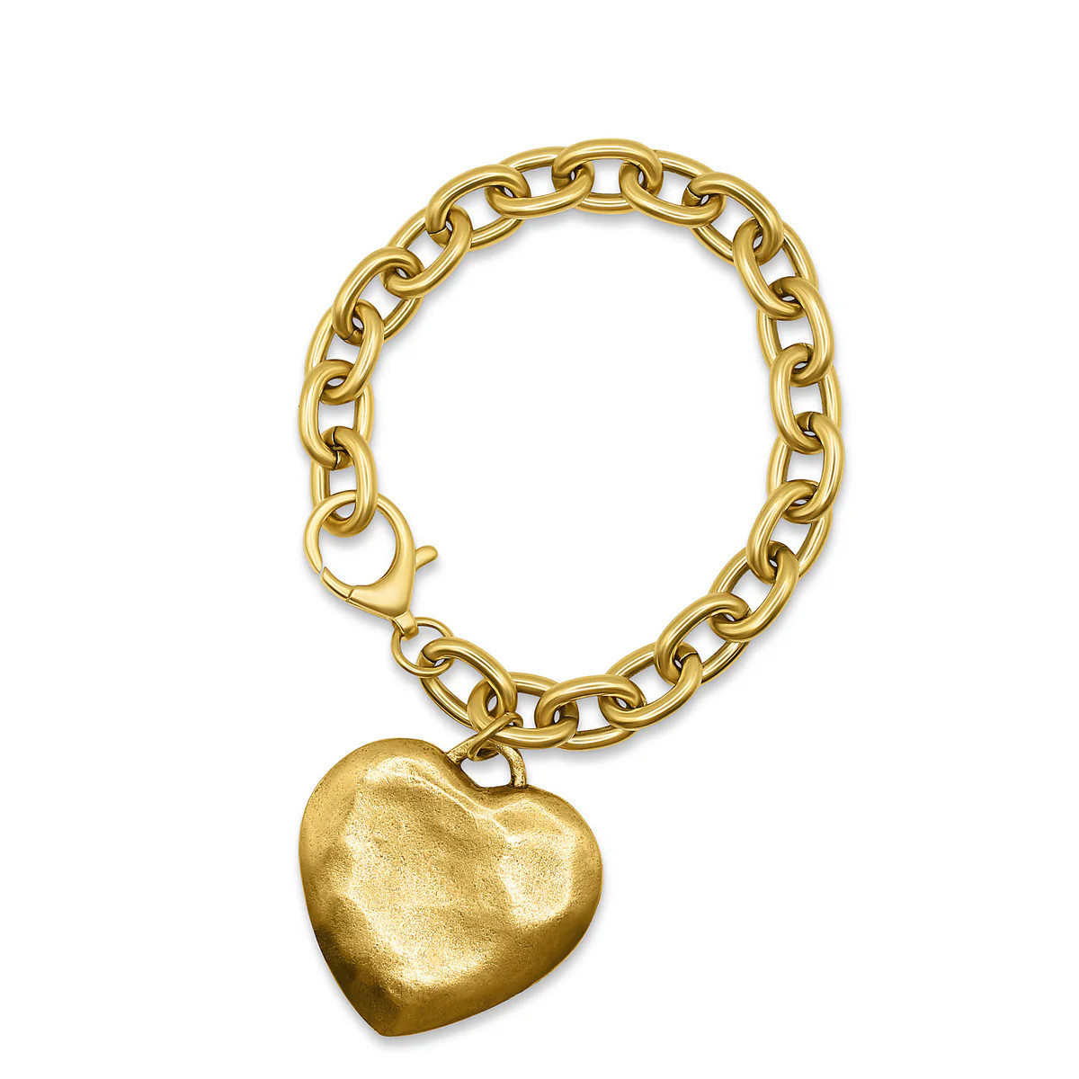Monroe Bracelet - Heart Charm Bracelet | Bowood Lane