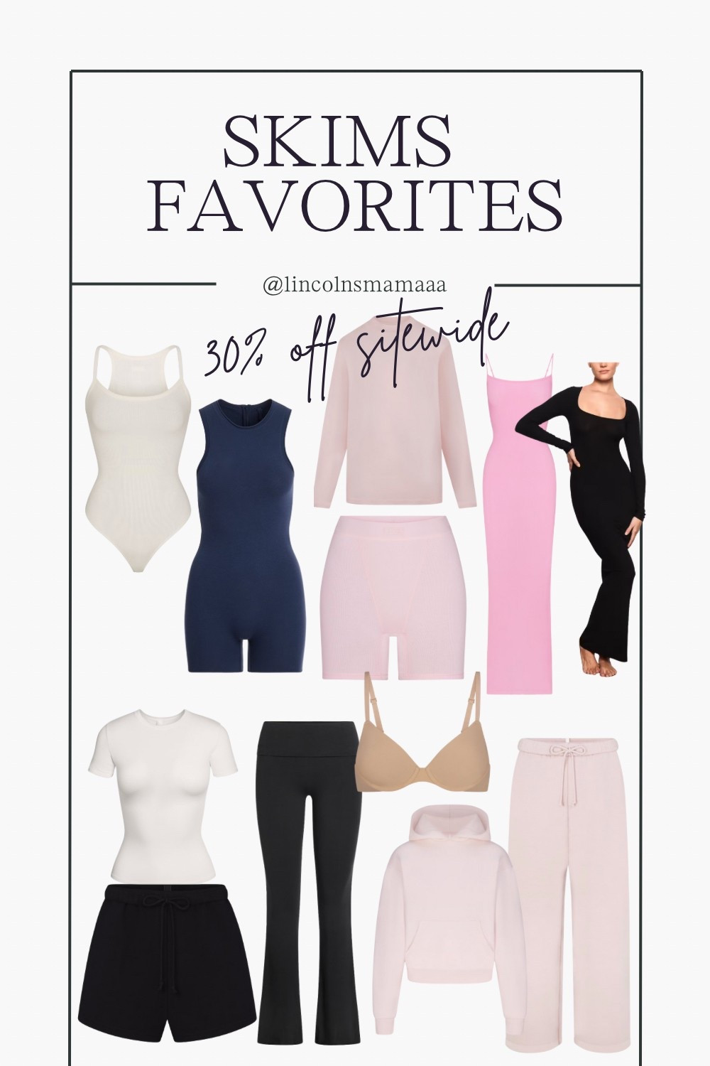 30% OFF SKIMS!! Linking my favorites I own in multiple colors!!

Skims sale 
Skims 
Basics
Spring fashion 
Matching set
Romper
Bump style
Leggings
Bodysuit 

#LTKPetite #LTKSaleAlert #LTKBump