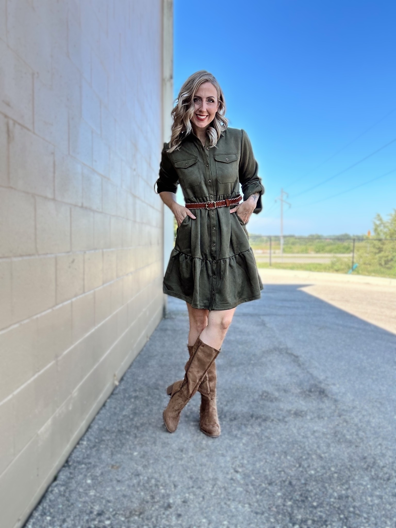 Wearing small in dress

#LTKgrwm #LTKmomlife #LTKSaleAlert